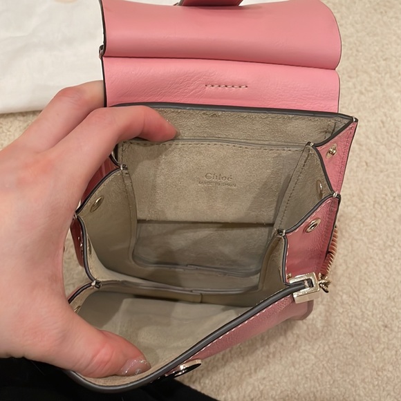 Chloe Faye crossbody pink bag - Picture 7 of 14
